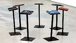 Buchobjekte eine WErkgruppe der Künstlerin Gisela von Waldow