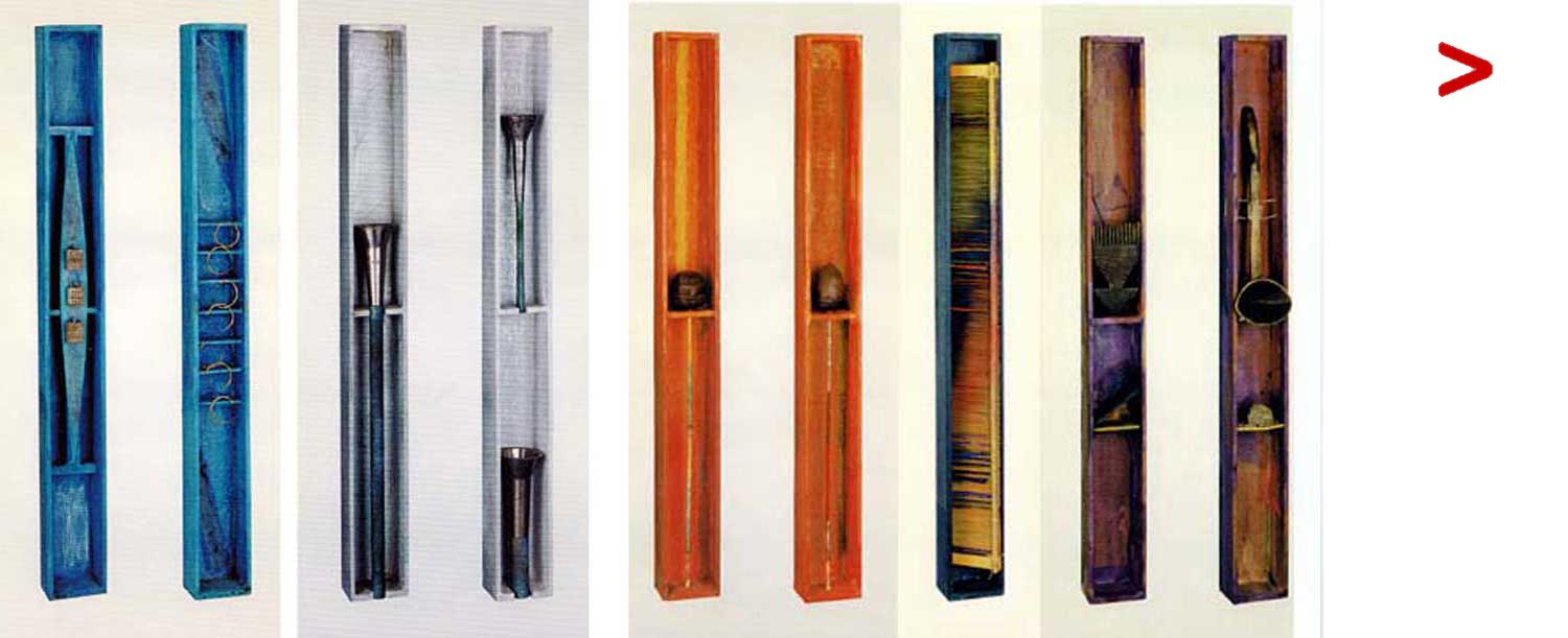 Objektkasten Werkgruppe Leben dort