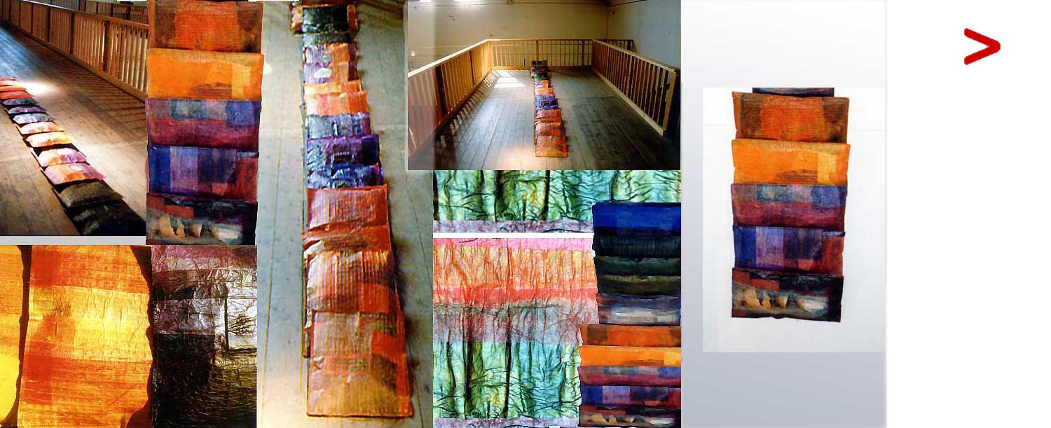 Kissen Werk zum Thema Reiselust