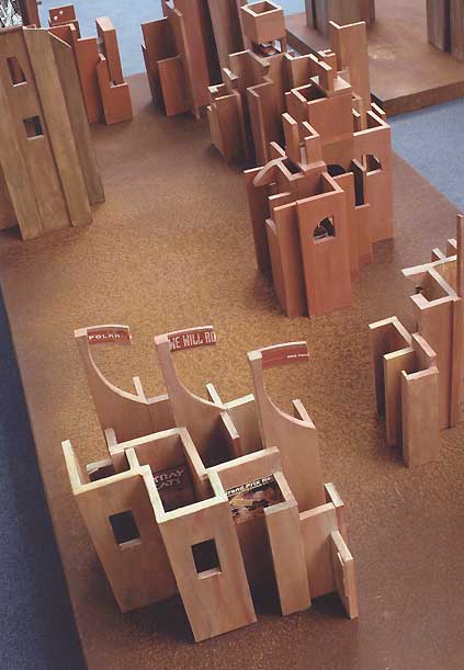 Die Stadt eine Objektgruppe von Gisela von Waldow