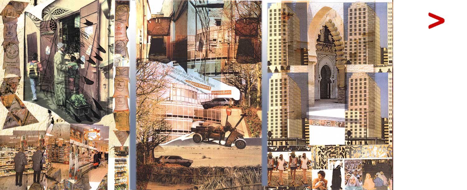 Zwei Welten Copycollagen