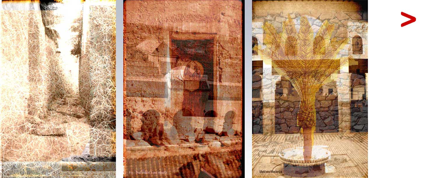 Fotocollagen in Zusammenarbeit mit Josef Greiner